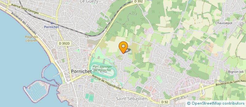 localisation de l'entreprise ERMER  PORNICHET