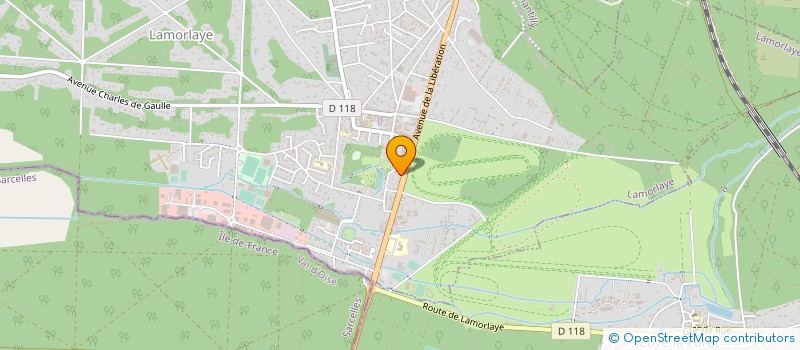 localisation de l'entreprise ERMI à LAMORLAYE