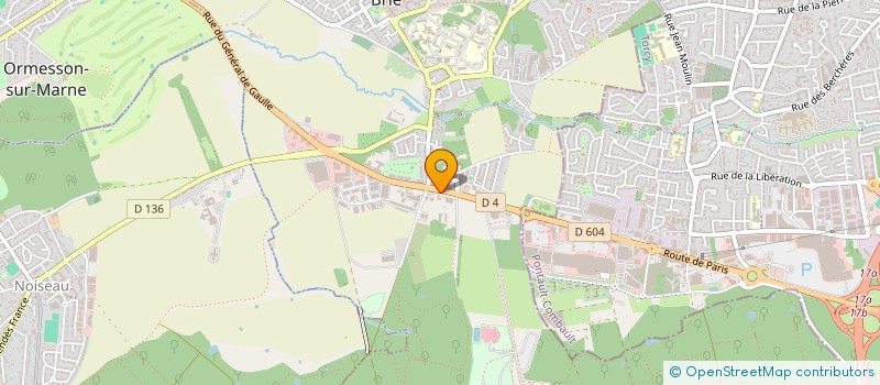 localisation de l'entreprise ERMIMONI  LA QUEUE-EN-BRIE