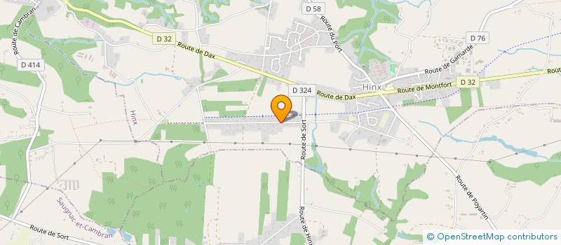 localisation de l'entreprise ERMITAGE  HINX