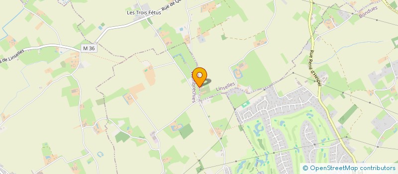 localisation de l'entreprise ERMITAGE JDM  WAMBRECHIES