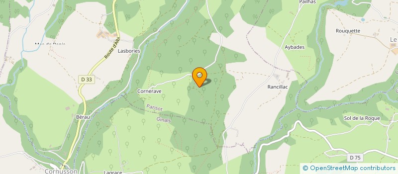 localisation de l'entreprise ERMITAGE SAINT BRUNO  PARISOT