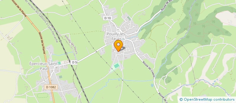 localisation de l'entreprise ERMO  SAINT-ETIENNE