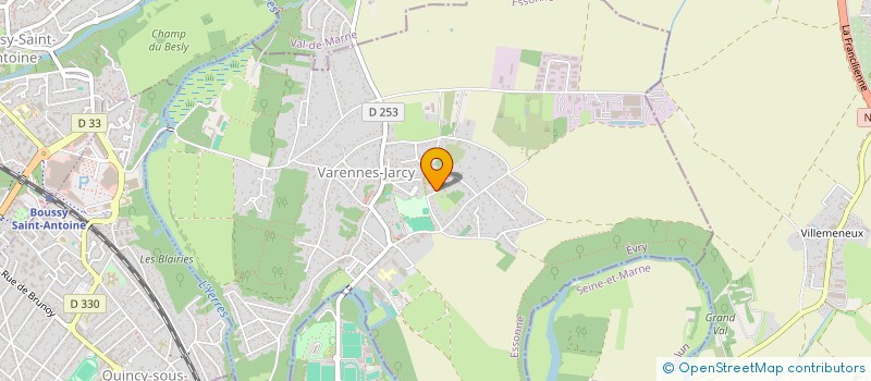 localisation de l'entreprise ERMR AM  RAILLEU