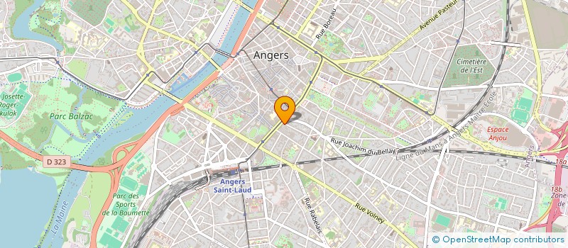 localisation de l'entreprise ERNA KAFE à ANGERS
