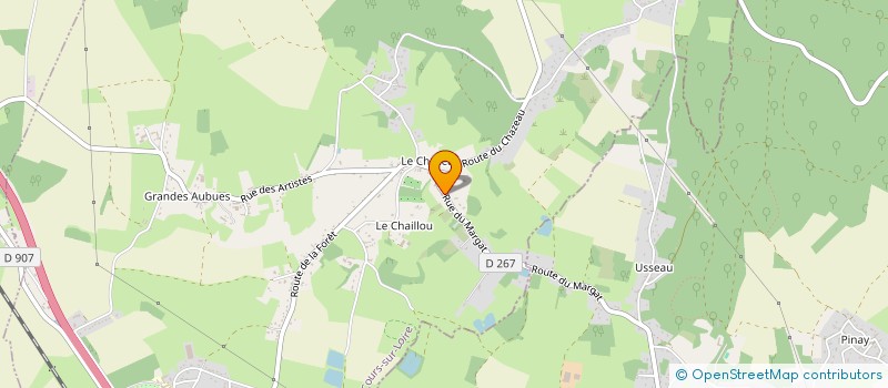 localisation de l'entreprise ERNALETO à CHAULGNES