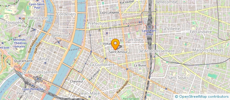 localisation de l'entreprise ERNAMU  LYON