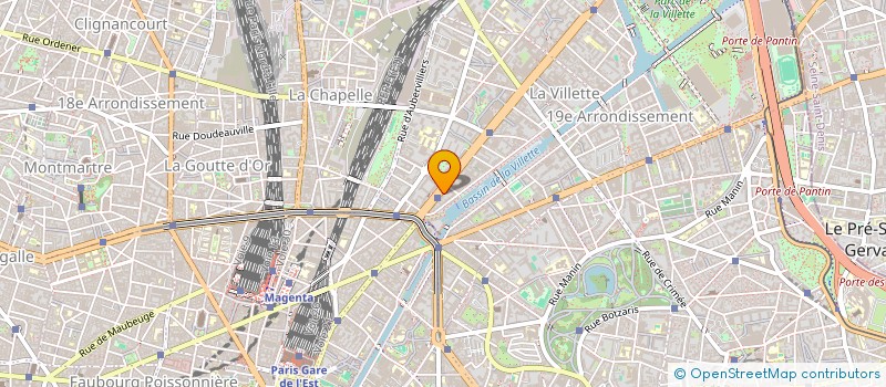 localisation de l'entreprise ERNEST  PARIS