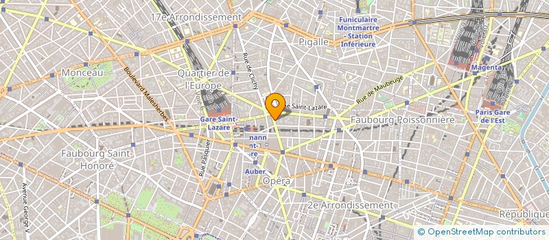 localisation de l'entreprise ERNEST GUTMANN-YVES PLASSERAUD SAS  PARIS