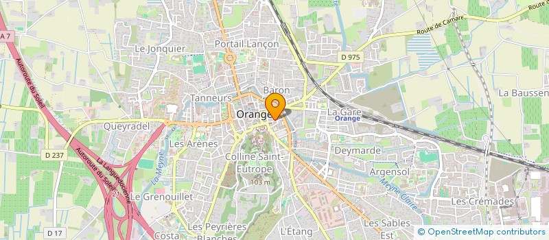 localisation de l'entreprise ERNESTINE  ORANGE