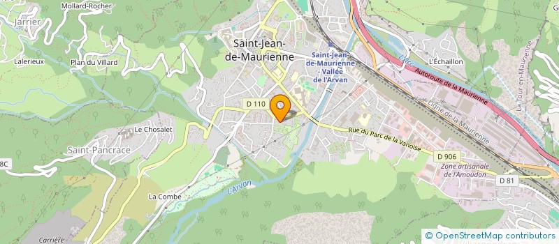 localisation de l'entreprise ERNESTINE  SAINT-JEAN-DE-MAURIENNE