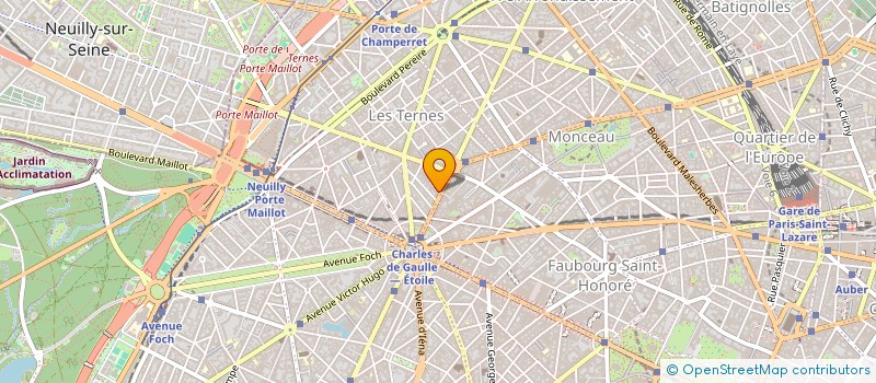 localisation de l'entreprise ERNESTINE à PARIS