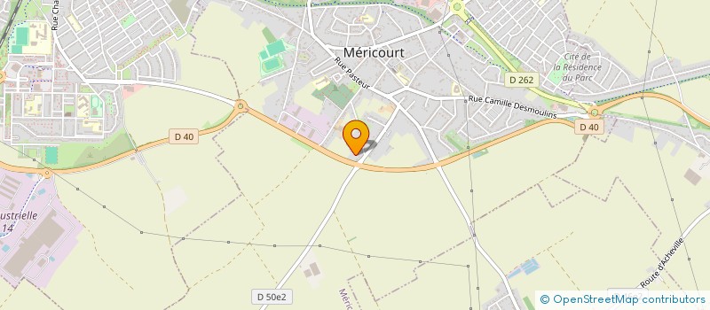 localisation de l'entreprise ERNESTO  MERICOURT