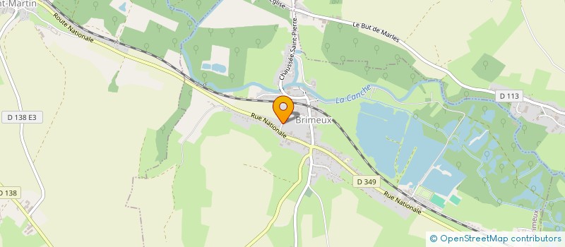 localisation de l'entreprise ERNOS HOLDING  BRIMEUX