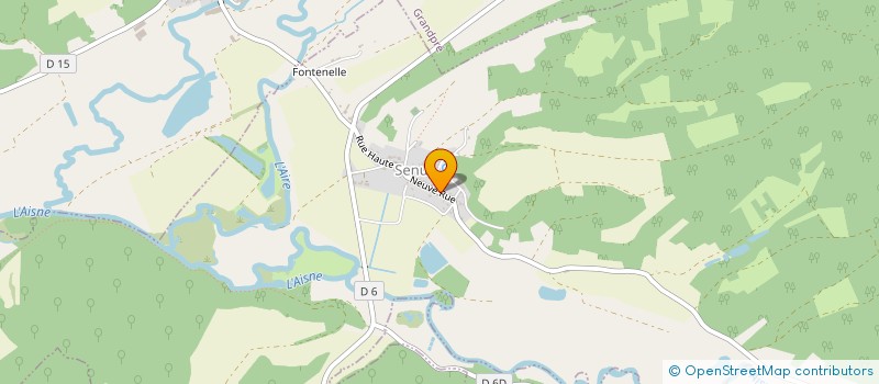 localisation de l'entreprise ERNOUX-FRANKART  MOURON