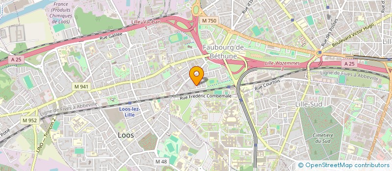localisation de l'entreprise ERNSTCART à LILLE