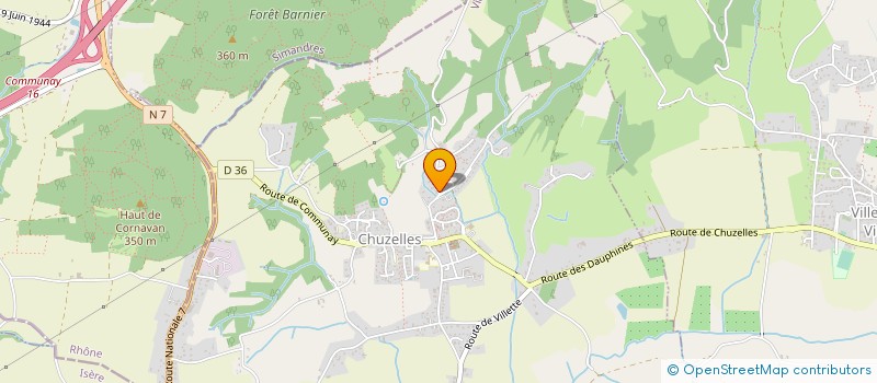 localisation de l'entreprise ERNSTSCI  CHUZELLES