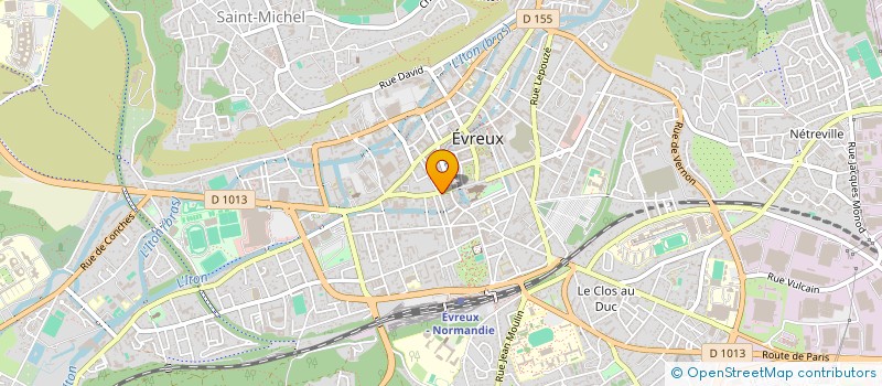 localisation de l'entreprise ERO à EVREUX