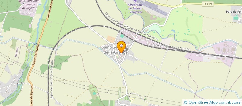 localisation de l'entreprise ERO  SAINT-GERMAIN-DE-LA-GRANGE