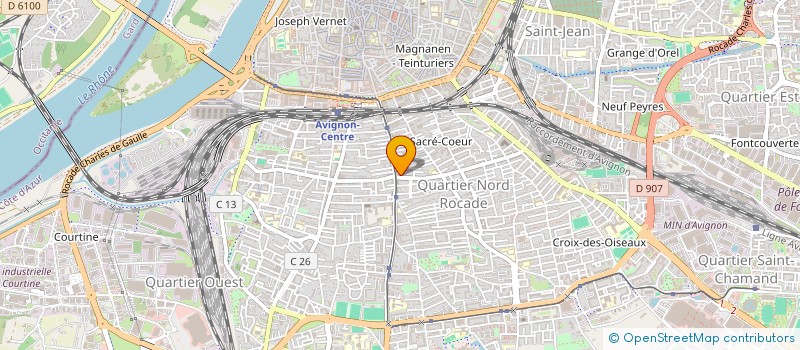localisation de l'entreprise ERO THERMIC à AVIGNON