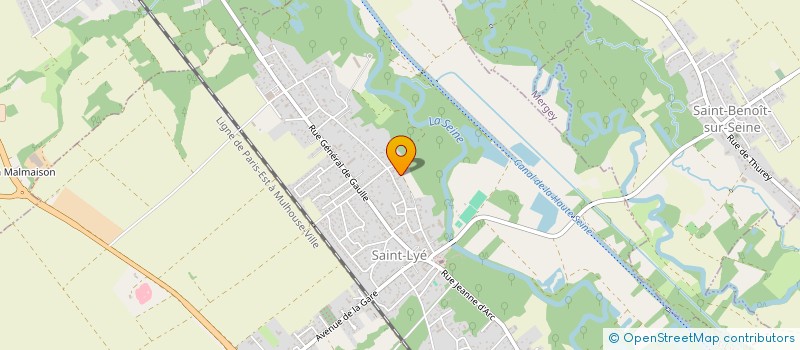 localisation de l'entreprise EROHI  SAINT-LYE