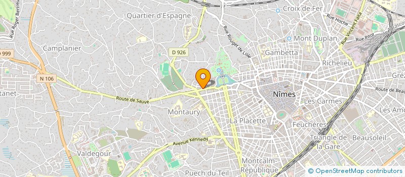 localisation de l'entreprise EROIK à NIMES