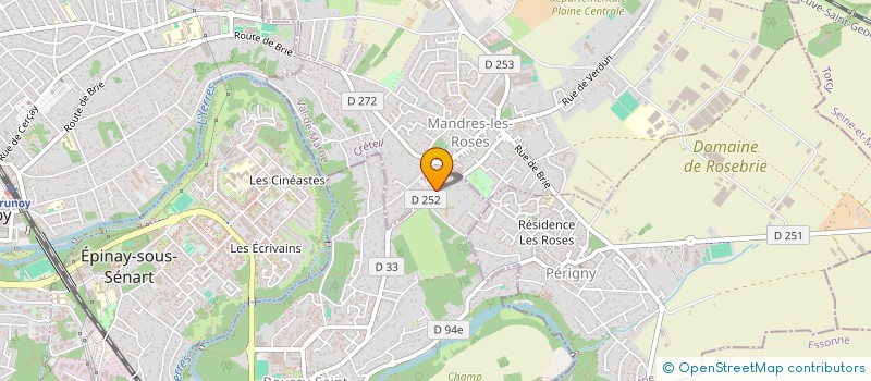 localisation de l'entreprise EROL BAT  MANDRES-LES-ROSES