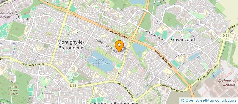 localisation de l'entreprise EROLE IMMOBILIER  MONTIGNY-LE-BRETONNEUX