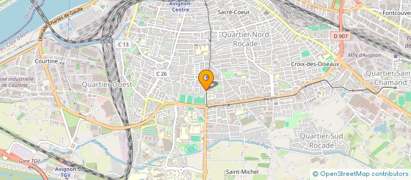 localisation de l'entreprise EROO  AVIGNON