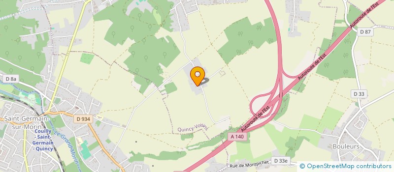 localisation de l'entreprise EROP COM  QUINCY-VOISINS