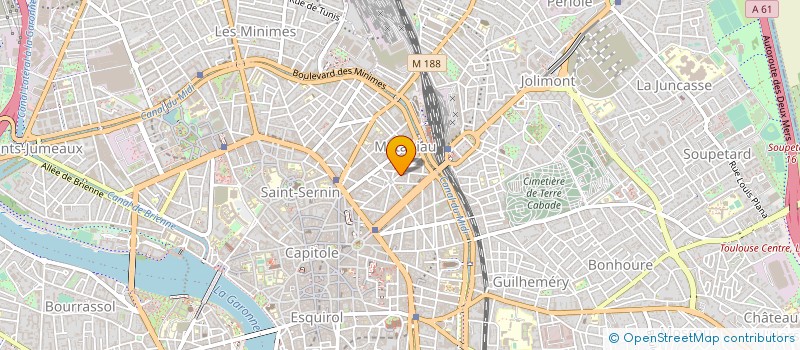 localisation de l'entreprise EROS à VERSAILLES