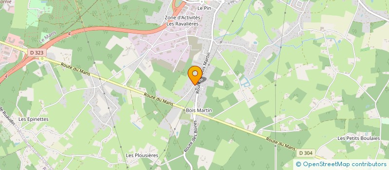 localisation de l'entreprise EROS  CHANGE