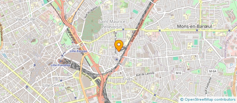localisation de l'entreprise EROSE à LILLE