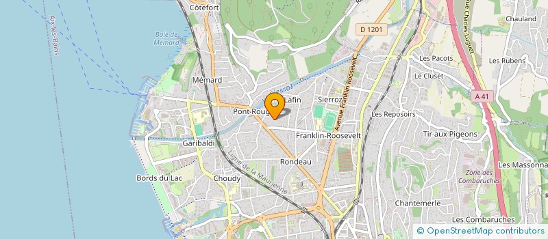 localisation de l'entreprise EROSELEC à GRESY-SUR-AIX