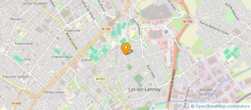 localisation de l'entreprise EROTICAGENCY  LYS-LEZ-LANNOY