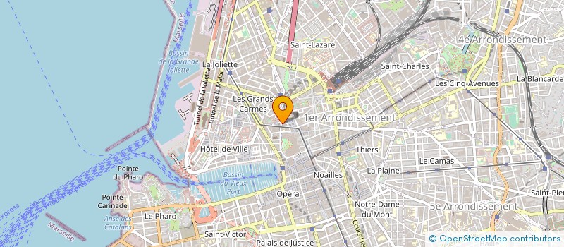 localisation de l'entreprise EROUEL PERE ET FILS à MARSEILLE