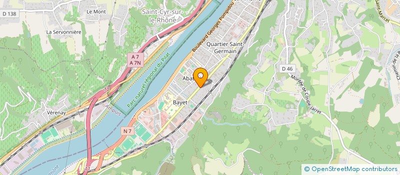 localisation de l'entreprise EROVIC  VIENNE