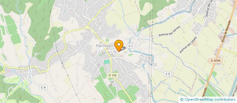 localisation de l'entreprise ERP 2 PROVENCE à PIERREVERT