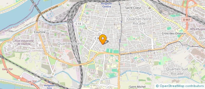 localisation de l'entreprise ERP à AVIGNON