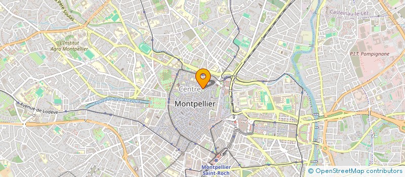 localisation de l'entreprise ERP CONSEILS à MONTPELLIER