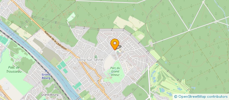localisation de l'entreprise ERP DE FRANCE SITE DE SOISY à SOISY-SUR-SEINE