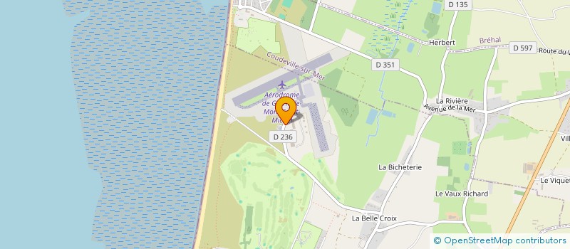 localisation de l'entreprise ERP GRANVILLE-BAIE DU MONT ST MICHEL  BREVILLE-SUR-MER