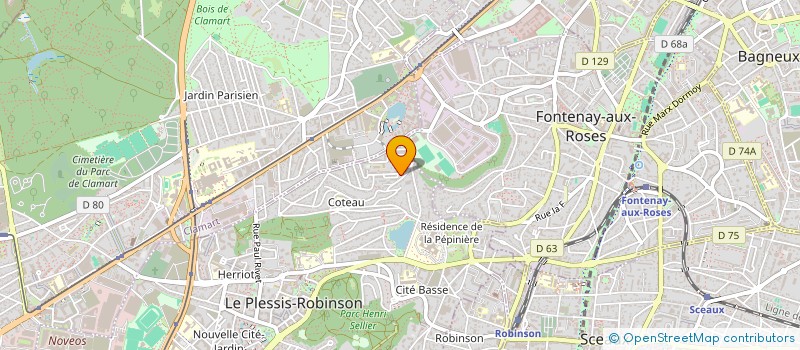 localisation de l'entreprise ERP LINK à LE PLESSIS-ROBINSON