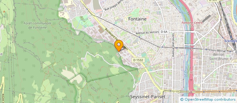 localisation de l'entreprise ERPE à FONTAINE