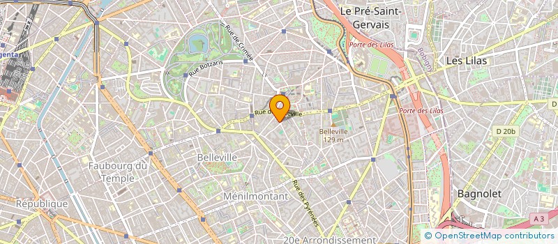 localisation de l'entreprise ERPIE  PARIS