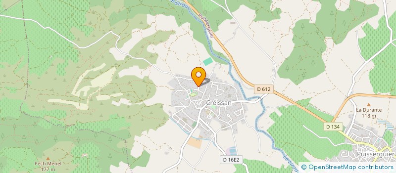 localisation de l'entreprise ERPISE  CREISSAN