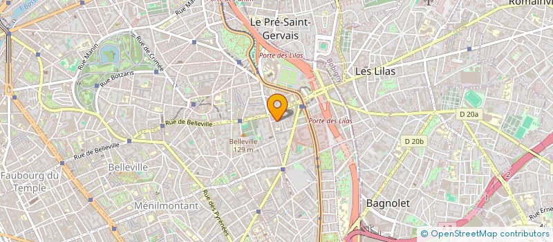 localisation de l'entreprise ERPM à PARIS