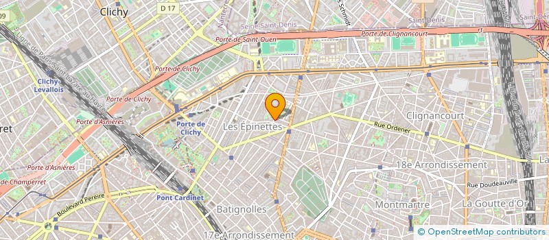 localisation de l'entreprise ERPS  PARIS