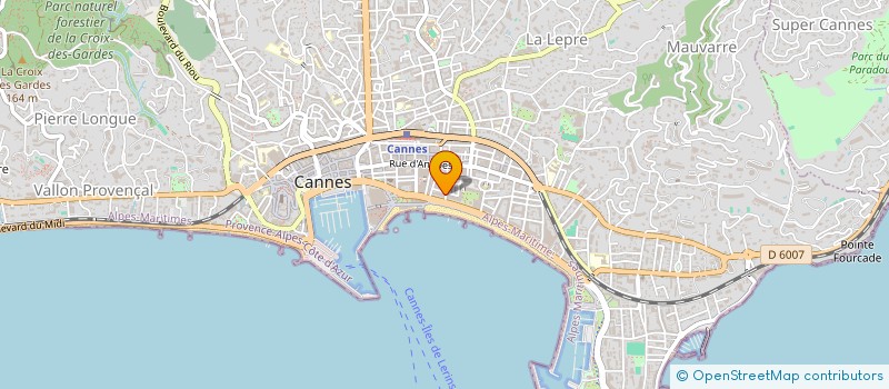 localisation de l'entreprise ERRA à CANNES