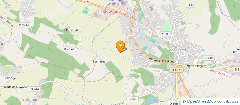 localisation de l'entreprise ERRANCE à ARANDON-PASSINS